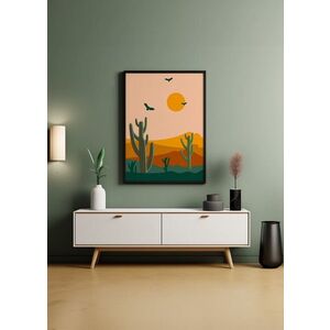 Imagine Tablou decorativ, Artnewclsyh43-5070, Lemn masiv, MDF, Multicolor