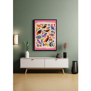 Imagine Tablou decorativ, Artnewclsyh76-3348, Lemn masiv, MDF, Multicolor