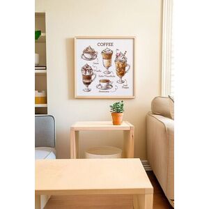 Imagine Tablou decorativ, Artkare14, Lemn masiv, MDF (Grosime: 5 mm), Multicolor