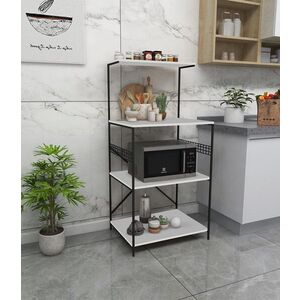 Imagine Dulap multifunctional, Hanah Home, Anemon, 60x124x45 cm, PAL, Alb