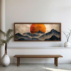 Imagine Tablou decorativ, FAH004-150, MDF, Lemn masiv, Multicolor