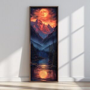 Imagine Tablou decorativ, FAH013-120, MDF, Lemn masiv, Multicolor