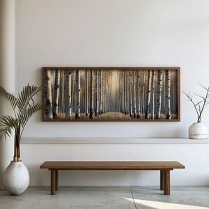Imagine Tablou decorativ, FAH046-150, MDF, Lemn masiv, Multicolor