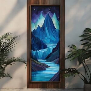 Imagine Tablou decorativ, FAH054-150, MDF, Lemn masiv, Multicolor
