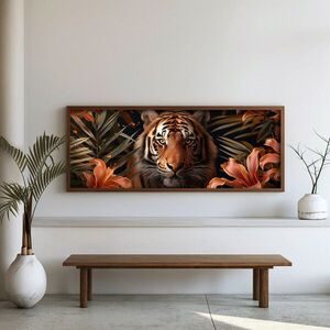 Imagine Tablou decorativ, FAH131-120, MDF, Lemn masiv, Multicolor