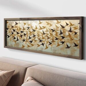 Imagine Tablou decorativ, LAC091-150, MDF, Lemn masiv, Multicolor