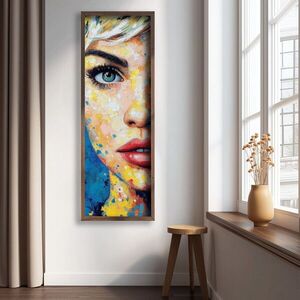 Imagine Tablou decorativ, LAC185-120, MDF, Lemn masiv, Multicolor
