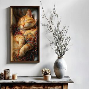 Imagine Tablou decorativ, MUS002, MDF, Lemn masiv, Multicolor