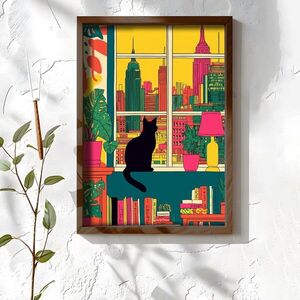 Imagine Tablou decorativ, NAL027-46, MDF, Lemn masiv, Multicolor