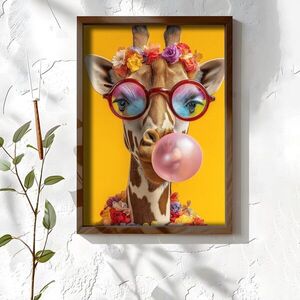 Imagine Tablou decorativ, NAL030-70, MDF, Lemn masiv, Multicolor