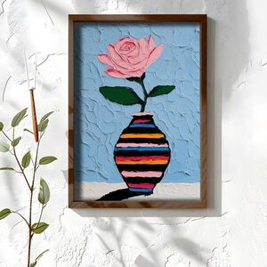 Imagine Tablou decorativ, NAL107-70, MDF, Lemn masiv, Multicolor