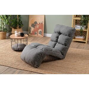 Imagine Fotoliu extensibil, Atelier del Sofa, 859FTN2350, Metal, Gri deschis