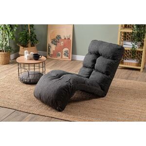 Imagine Fotoliu extensibil, Atelier del Sofa, 859FTN2352, Metal, Gri inchis