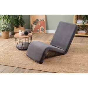 Imagine Fotoliu extensibil, Atelier del Sofa, 859FTN2357, Metal, Gri