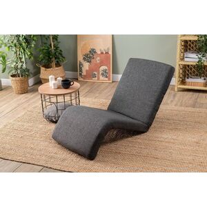 Imagine Fotoliu extensibil, Atelier del Sofa, 859FTN2362, Metal, Gri inchis