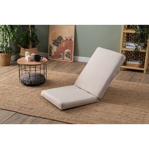 Imagine Fotoliu extensibil, Atelier del Sofa, 859FTN2371, Metal, Crem