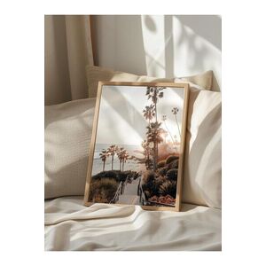 Imagine Tablou decorativ, 108339, Lemn masiv, Sticla PVC, Multicolor
