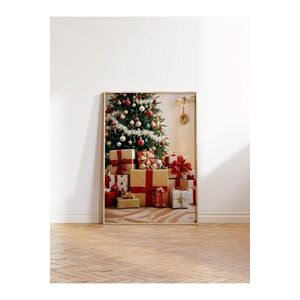 Imagine Tablou decorativ, 108648, Lemn masiv, Sticla PVC, Multicolor