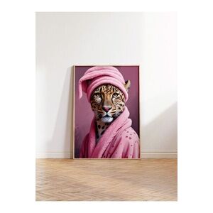 Imagine Tablou decorativ, 108927, Lemn masiv, Sticla PVC, Multicolor