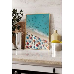 Imagine Tablou decorativ, 109495, Lemn masiv, Sticla PVC, Multicolor