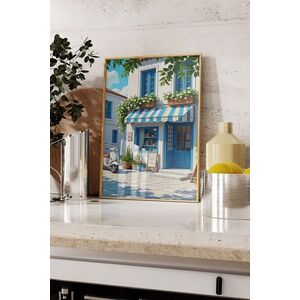 Imagine Tablou decorativ, 109500, Lemn masiv, Sticla PVC, Multicolor