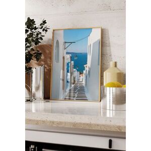 Imagine Tablou decorativ, 109502, Lemn masiv, Sticla PVC, Multicolor