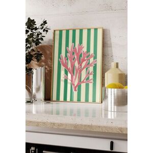 Imagine Tablou decorativ, 109506, Lemn masiv, Sticla PVC, Multicolor