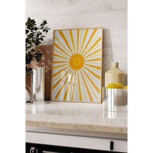 Imagine Tablou decorativ, 109521, Lemn masiv, Sticla PVC, Multicolor