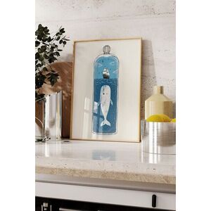Imagine Tablou decorativ, 109522, Lemn masiv, Sticla PVC, Multicolor