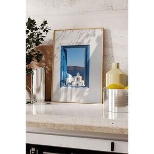 Imagine Tablou decorativ, 109527, Lemn masiv, Sticla PVC, Multicolor