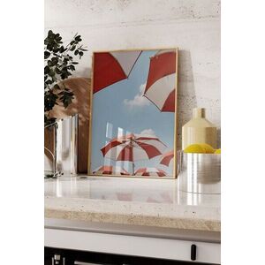 Imagine Tablou decorativ, 109538, Lemn masiv, Sticla PVC, Multicolor