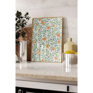 Imagine Tablou decorativ, 109539, Lemn masiv, Sticla PVC, Multicolor