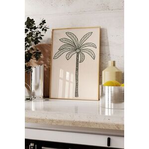 Imagine Tablou decorativ, 109595, Lemn masiv, Sticla PVC, Multicolor