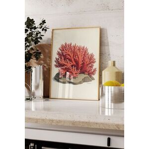 Imagine Tablou decorativ, 109599, Lemn masiv, Sticla PVC, Multicolor