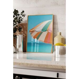 Imagine Tablou decorativ, 109611, Lemn masiv, Sticla PVC, Multicolor