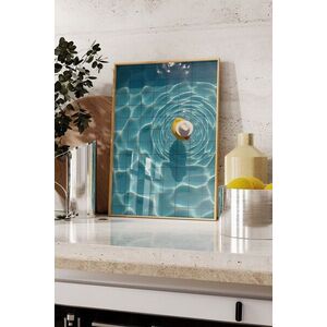 Imagine Tablou decorativ, 109614, Lemn masiv, Sticla PVC, Multicolor