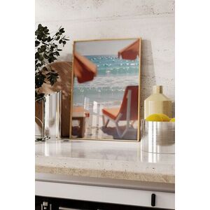 Imagine Tablou decorativ, 109632, Lemn masiv, Sticla PVC, Multicolor