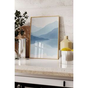 Imagine Tablou decorativ, 109670, Lemn masiv, Sticla PVC, Multicolor