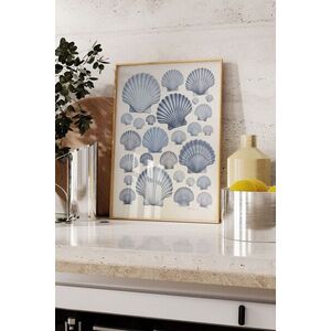 Imagine Tablou decorativ, 109674, Lemn masiv, Sticla PVC, Multicolor