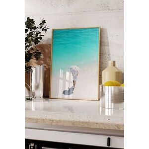 Imagine Tablou decorativ, 109681, Lemn masiv, Sticla PVC, Multicolor