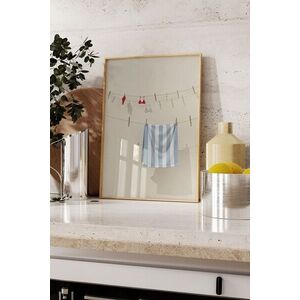 Imagine Tablou decorativ, 109699, Lemn masiv, Sticla PVC, Multicolor