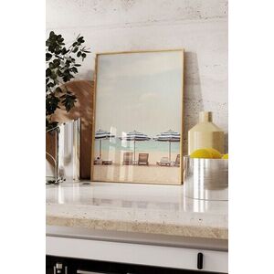 Imagine Tablou decorativ, 109702, Lemn masiv, Sticla PVC, Multicolor
