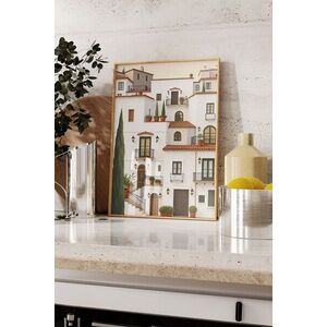 Imagine Tablou decorativ, 109709, Lemn masiv, Sticla PVC, Multicolor