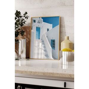 Imagine Tablou decorativ, 109712, Lemn masiv, Sticla PVC, Multicolor