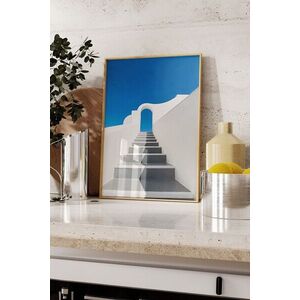 Imagine Tablou decorativ, 109713, Lemn masiv, Sticla PVC, Multicolor