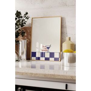 Imagine Tablou decorativ, 109716, Lemn masiv, Sticla PVC, Multicolor
