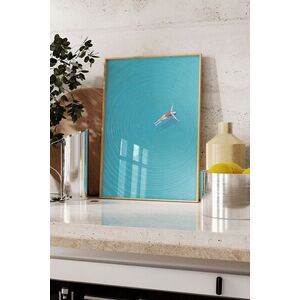 Imagine Tablou decorativ, 109731, Lemn masiv, Sticla PVC, Multicolor