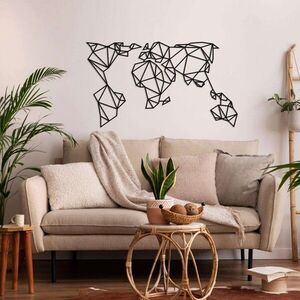 Imagine Decoratiune de perete, 5136, Metal, 100 x 59 cm, Negru