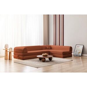 Imagine Coltar, Atelier del Sofa, 118FVL1501, Tesatura plus reiata, Caramiziu