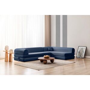 Imagine Coltar, Atelier del Sofa, 118FVL1503, Tesatura plus reiata, Albastru navy